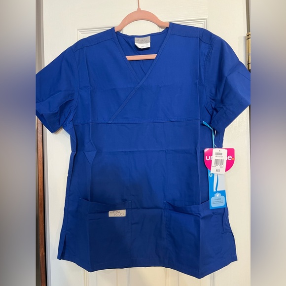 NWT URBANE Scrubs BGP Blue top - Picture 2 of 5